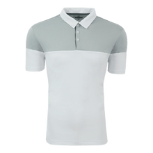 Load image into Gallery viewer, adidas Men's Heather 3-Stripe Polo Shirt
