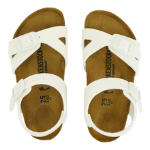 Load image into Gallery viewer, Birkenstock Kids Rio Birko-Flor Sandals Magic Galaxy White 25 N
